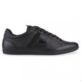 N55b2155 - Lacoste CHAYMON PREMIUM Black/Dark Grey - Unisex - Shoes